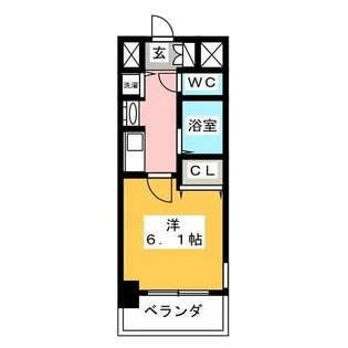 プレサンス泉セレグレード【3階】の間取り