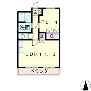 和(なごみ)【2階】の間取り