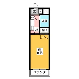 プロファイブ不二【2階】の間取り