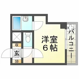 スペアライフ【204号室】の間取り