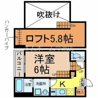 クライムヒルズ【1階】の間取り