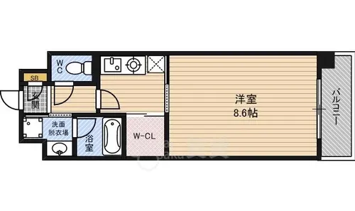 Jeune.K【2階】の間取り