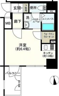 プレサンス難波南アーバニッシュ【5階】の間取り