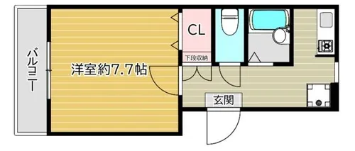 サニーパレス都島【3階】の間取り