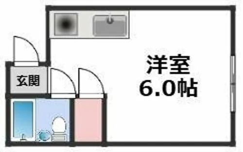 ジオナ新今里【5階】の間取り