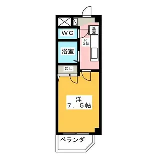 アイリス八事【4階】の間取り