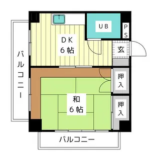 奥嶋ビル【3階】の間取り