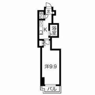 ライジング泉【4階】の間取り