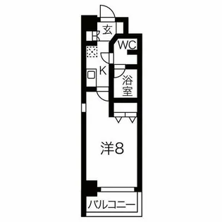 セイワソレイルコート【2階】の間取り