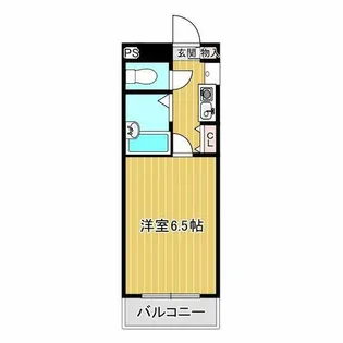 グランヴィ天王寺【7階】の間取り