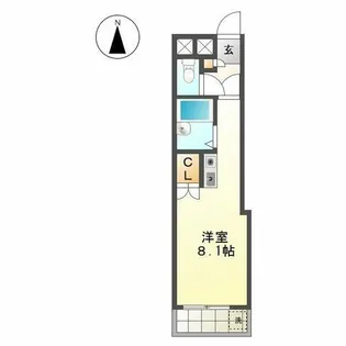 レジデンス藤【2階】の間取り