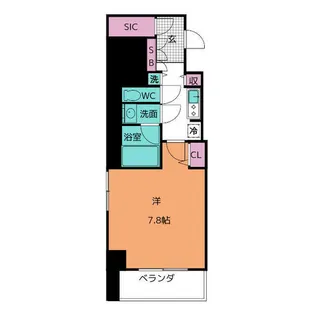 セイワパレス丸の内駅前【4階】の間取り