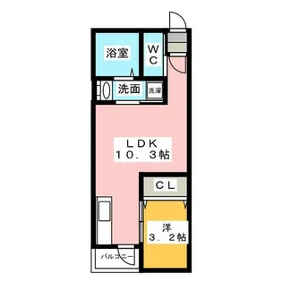 NOBLE REFINE【2階】の間取り