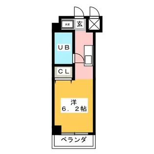 第30プロスパー泉【8階】の間取り