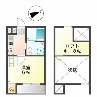 LUTELLA Ⅲ(ルテラスリー)【1階】の間取り
