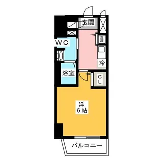 プレサンス鶴舞グリーンパーク【12階】の間取り