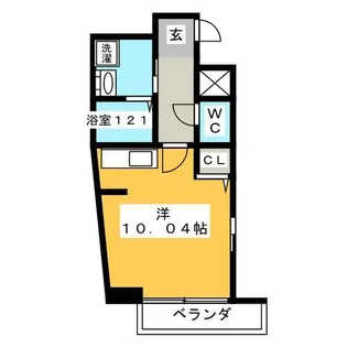 メゾンドール栄【3階】の間取り