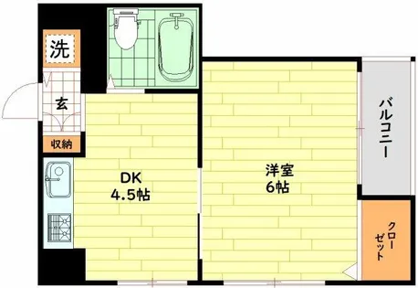 センチュリーアセットビル【5階】の間取り