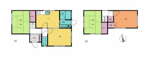 和歌山県和歌山市田尻【一戸建】の間取り