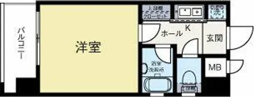 福岡県福岡市博多区美野島2丁目【マンション】の間取り