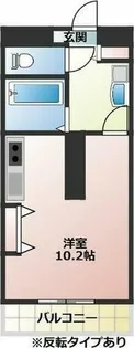 Wohnung K【3階】の間取り
