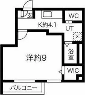 メゾンベール大松【1階】の間取り