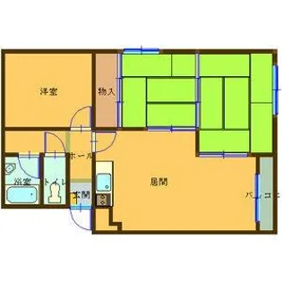 OMレジデンス新川【3階】の間取り