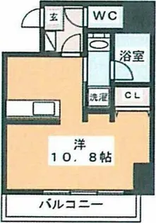 ラグゼナ浄心【5階】の間取り