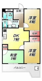 桜ヶ丘レジデンス【4階】の間取り