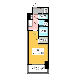 エスリード新栄プライム【5階】の間取り