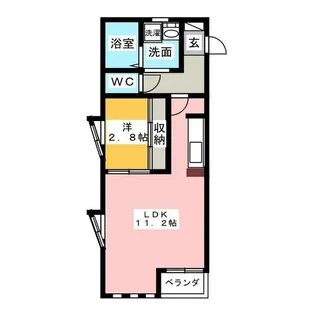 Sereno セレーノ 【3階】の間取り