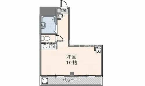 アバンドーネ石切【2階】の間取り