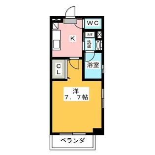 イースタンヒルズ藤が丘駅前【9階】の間取り