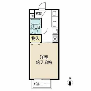 さくら苑【2階】の間取り