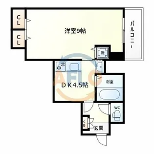 大正メゾン【1階】の間取り