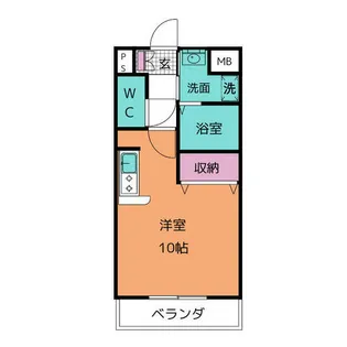 セントヒルズファースト【3階】の間取り