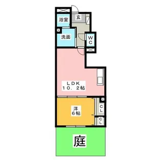 IYO ET UNAMI【1階】の間取り