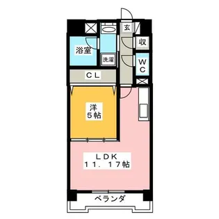 AS ONE【3階】の間取り