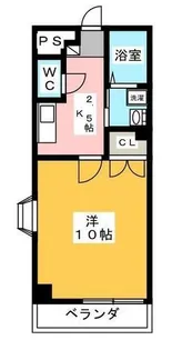 ピアエイト【1階】の間取り