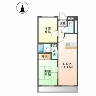 アークヒル【1003号室】の間取り