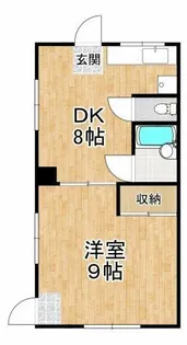 エムケイハイツ【2階】の間取り