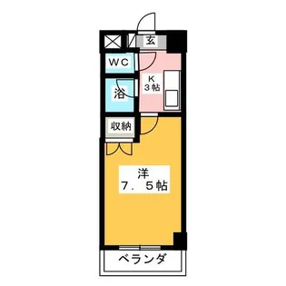 エクセル犬山【2階】の間取り