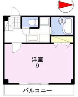 ヴィア・ラクティ【101号室】の間取り