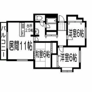 ブリーズV【3階】の間取り