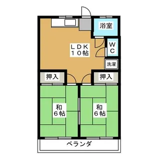 加藤マンション【2階】の間取り