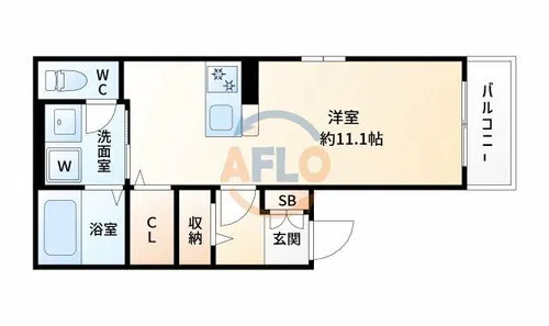 シャルマン・トレーズ【1階】の間取り