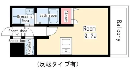 プレサンス新栄リミックス【9階】の間取り