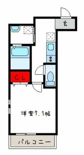 フジパレス弥刀駅北Ⅰ番館【1階】の間取り