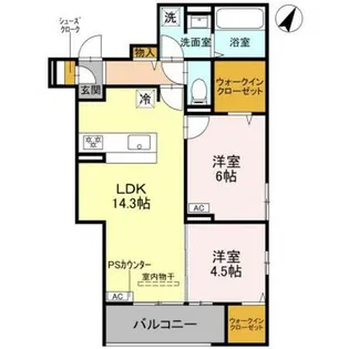 STグランツ【2階】の間取り