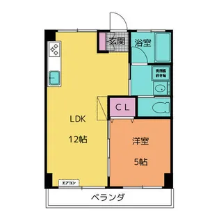 CyukyoMansyon【2階】の間取り